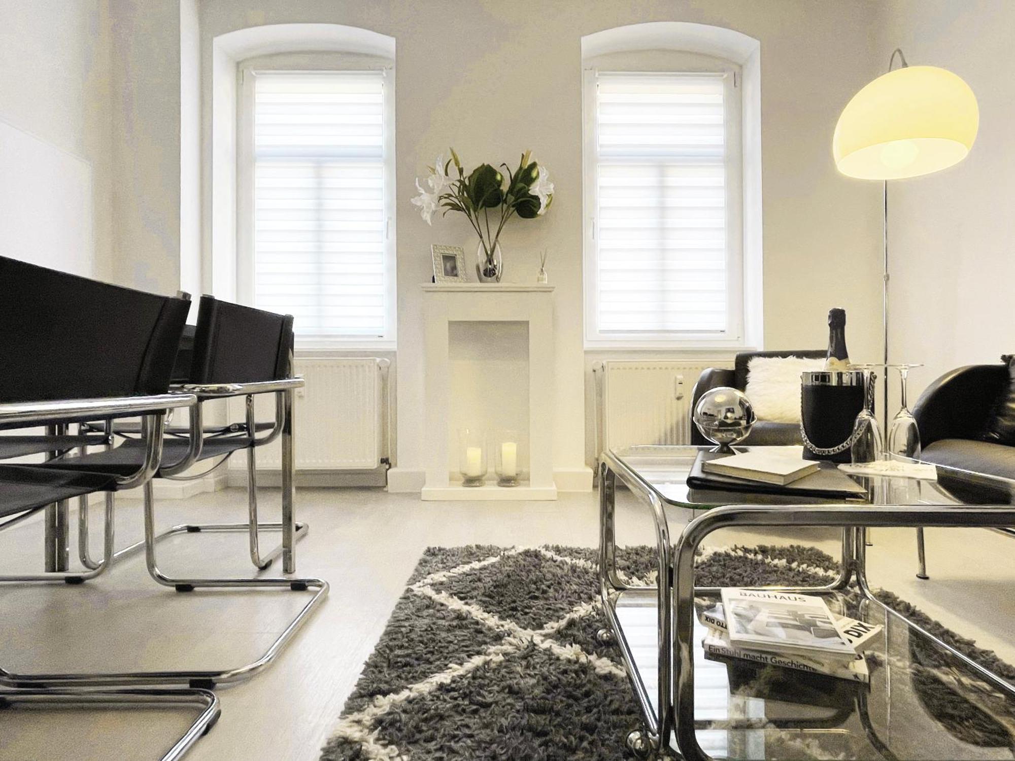Bauhaus Design-Luxus Apartment, 20Er Jahre Stil, Garten Gera Dış mekan fotoğraf