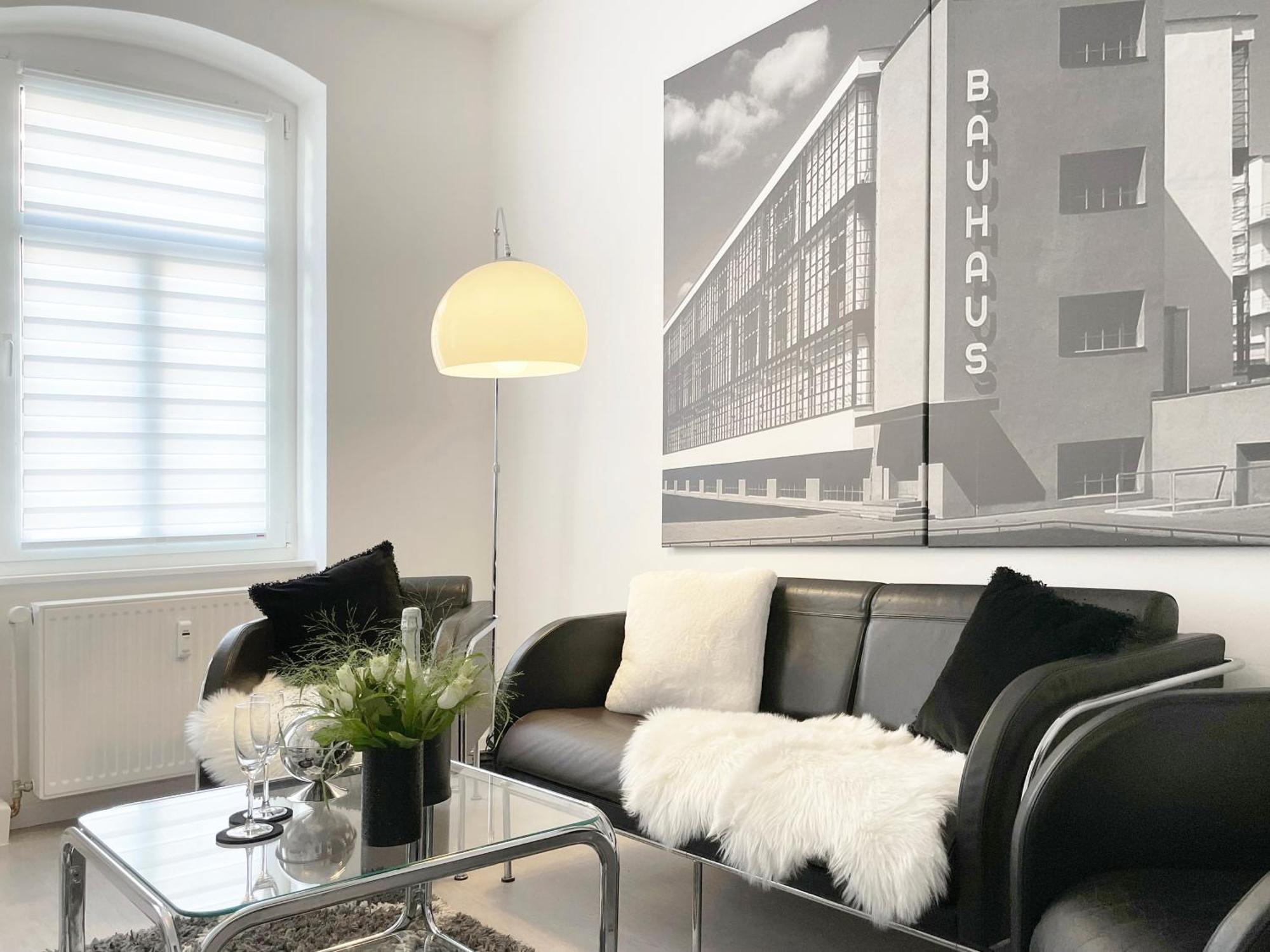Bauhaus Design-Luxus Apartment, 20Er Jahre Stil, Garten Gera Dış mekan fotoğraf