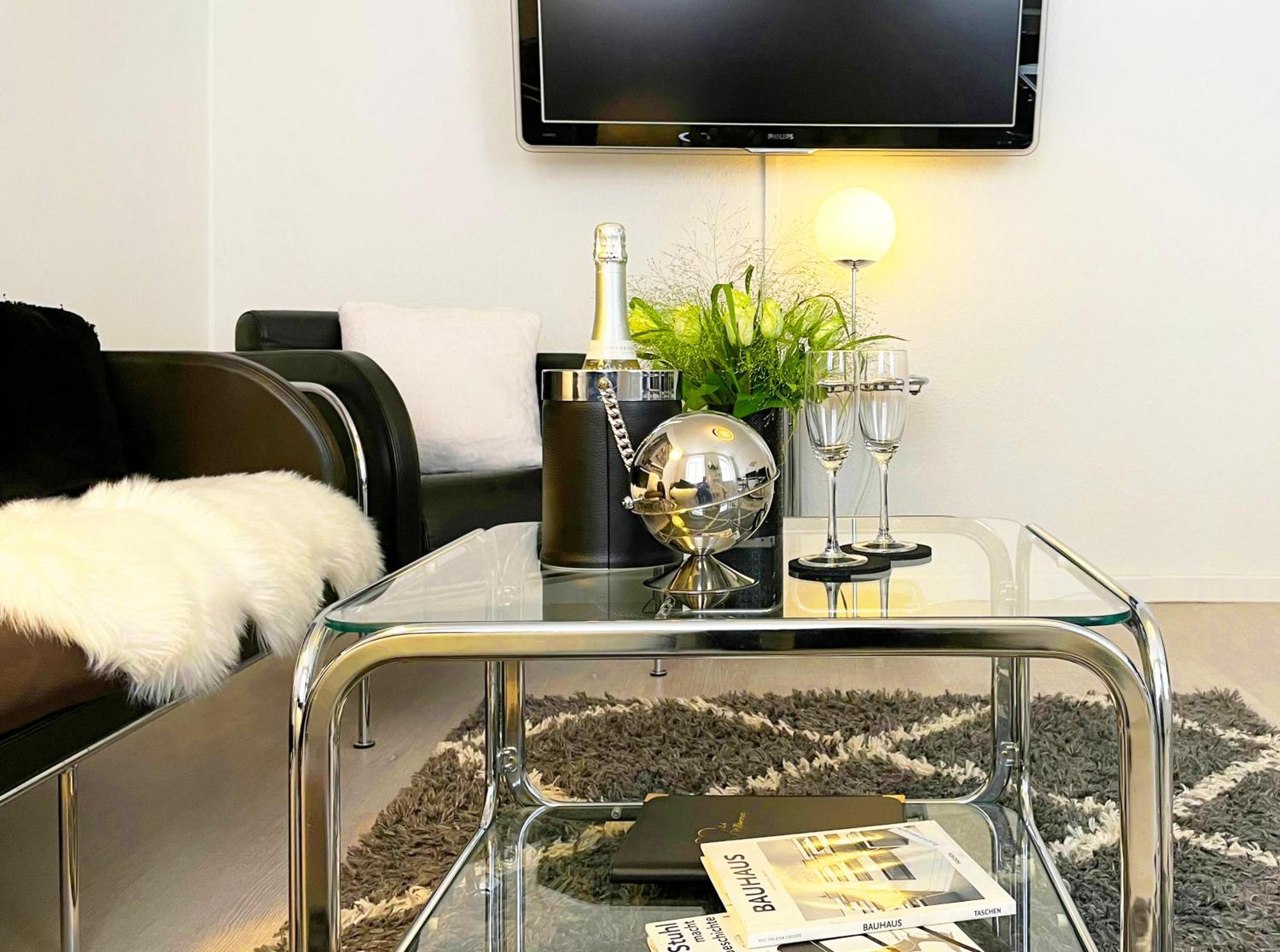 Bauhaus Design-Luxus Apartment, 20Er Jahre Stil, Garten Gera Dış mekan fotoğraf
